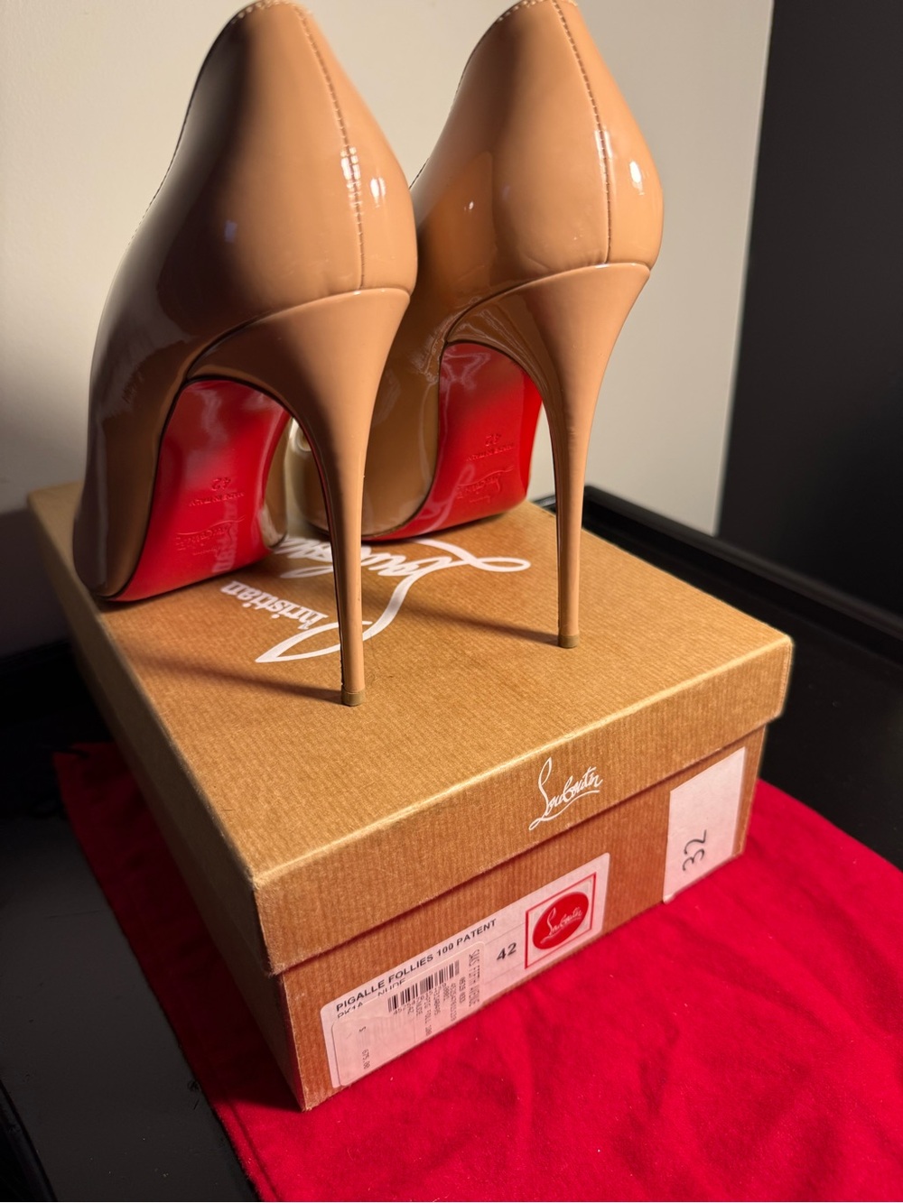 Christian Louboutin -Pigalle Follies 100 Patent